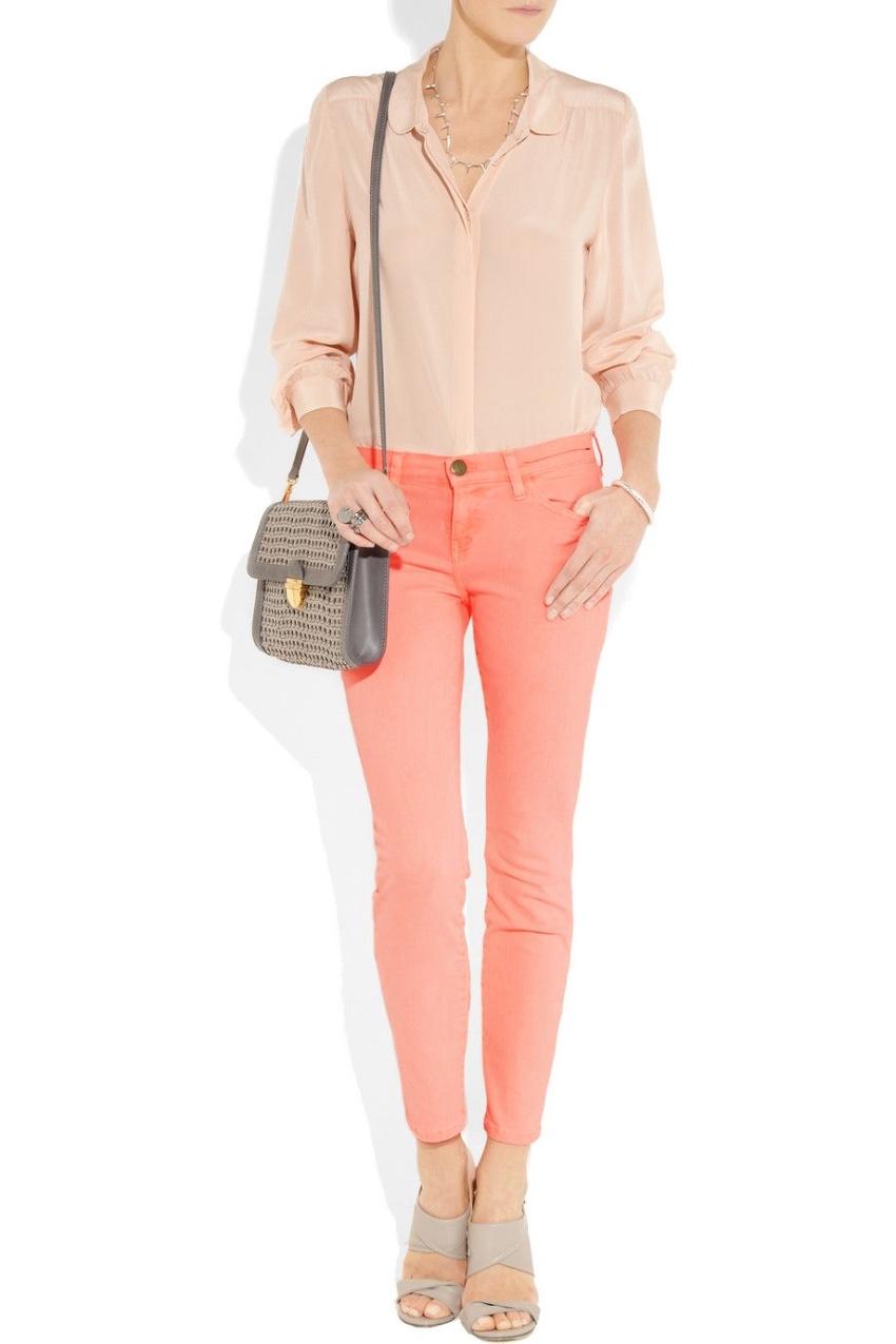 Current/Elliott Neon The Stiletto Jeans