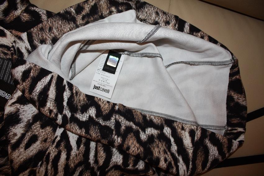 Just Cavalli leopard-print stretch top