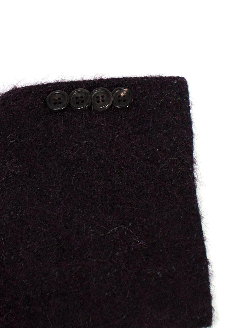 Canali Aubergine Kei Coat