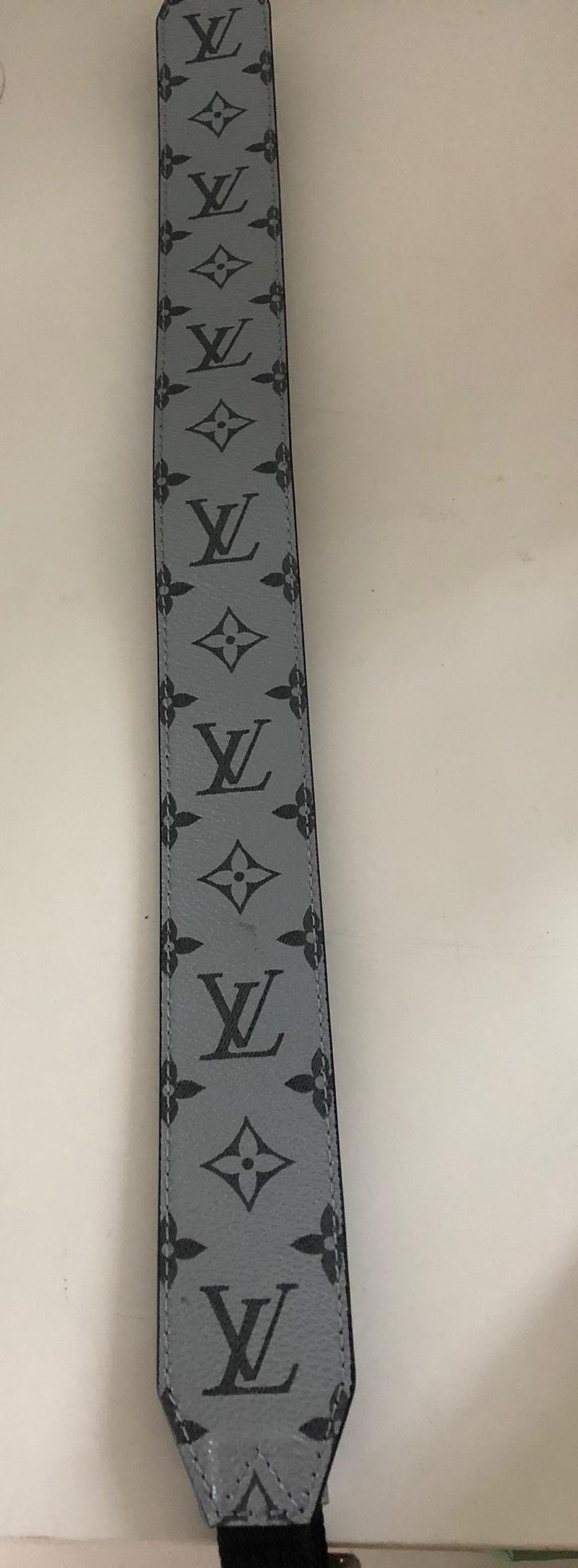Louis Vuitton Silver & Black Keepall Shoulder Strap