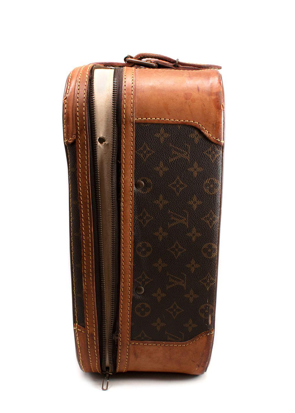 Louis Vuitton Vintage Brown Monogram Stratos Suitcase