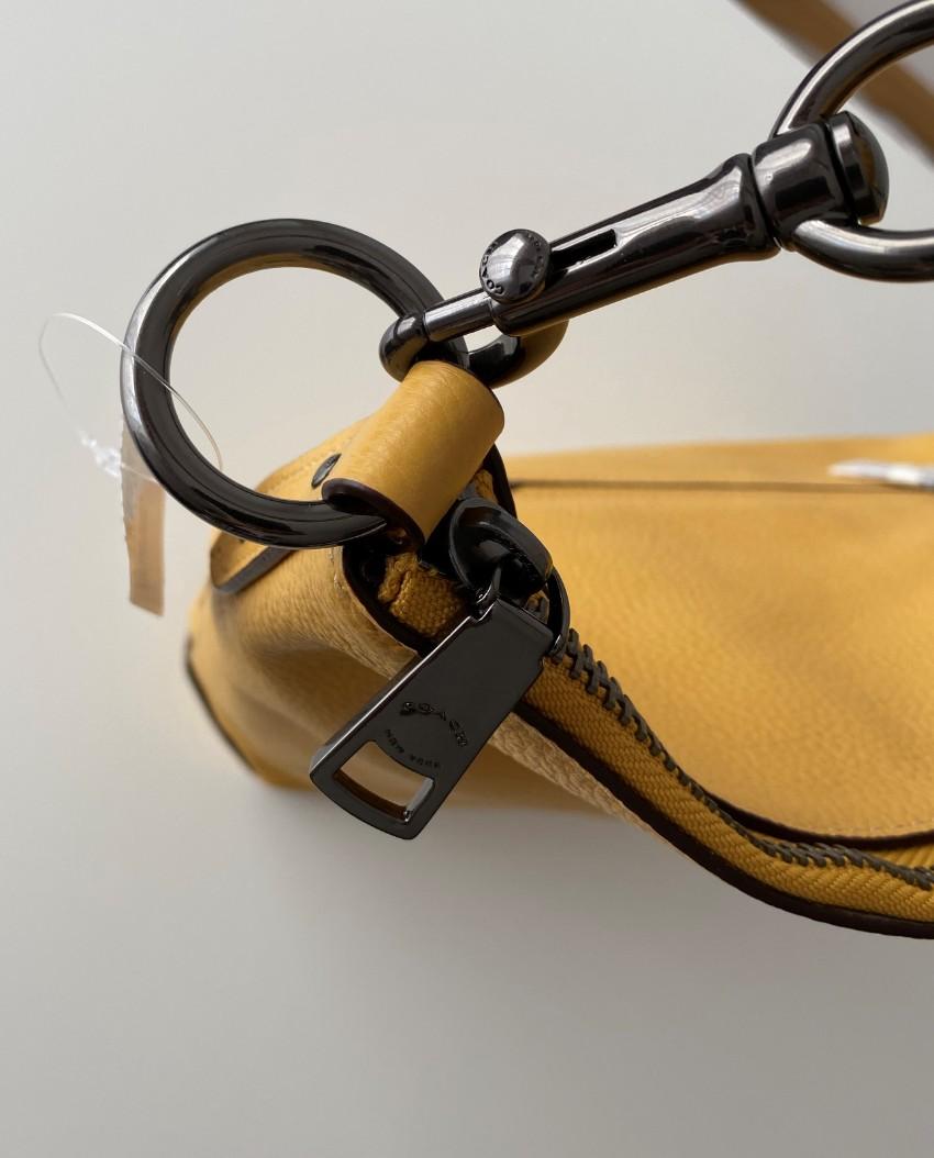 Coach Honey Leather Abby Duffle Bag
