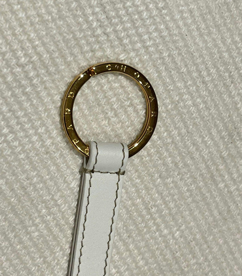 Chopard White Porte Cles Key Ring