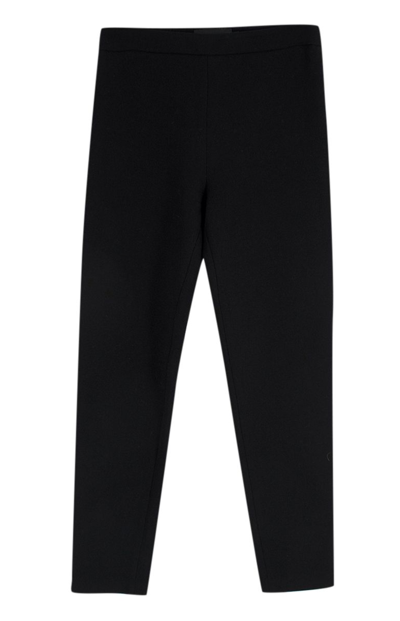 Brandon Maxwell Slim Fit Black Wool Trousers