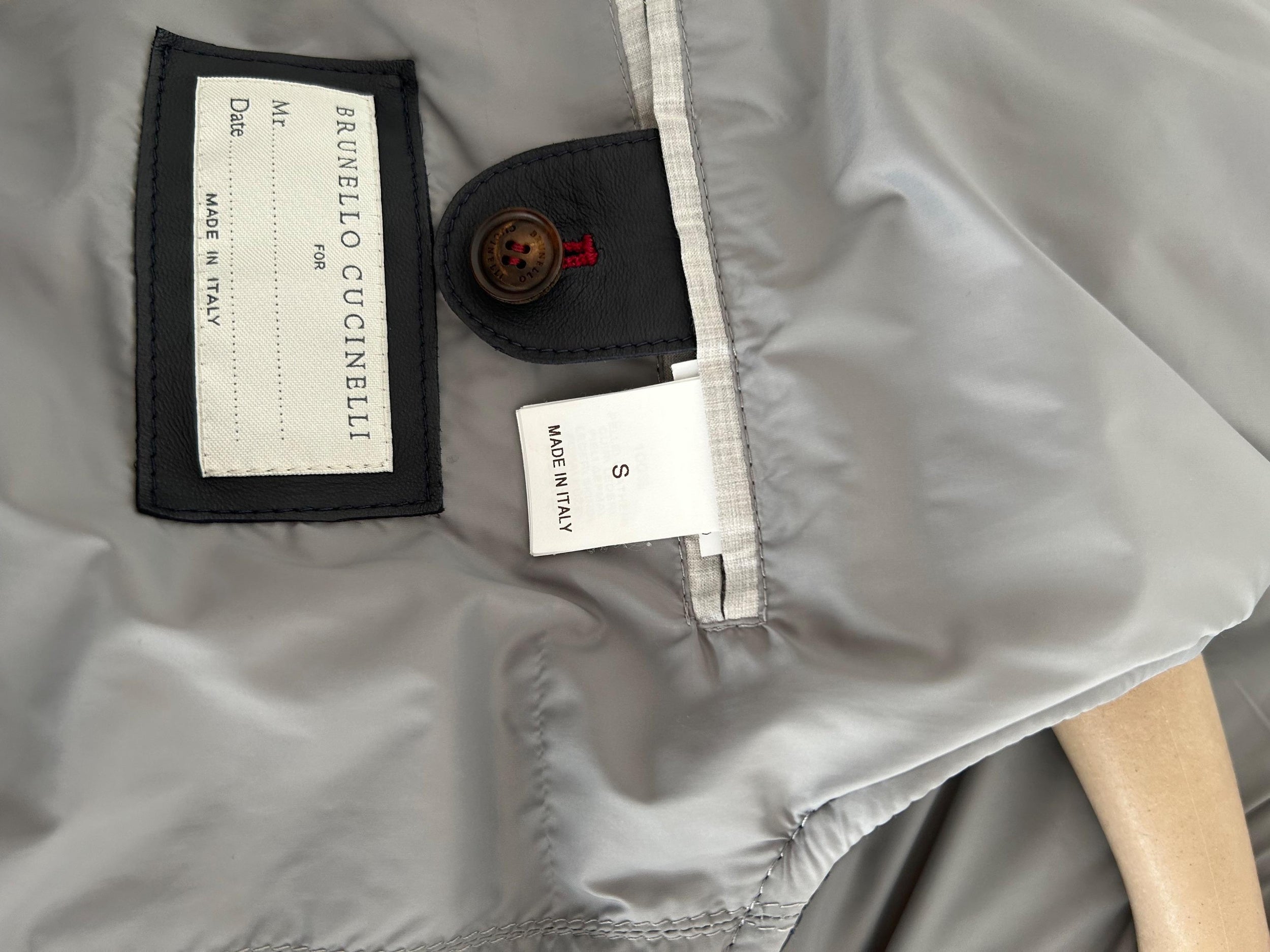Brunello Cucinelli Black Leather Gilet