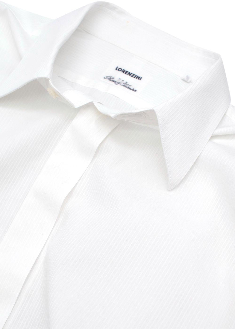 White Striped Shirt