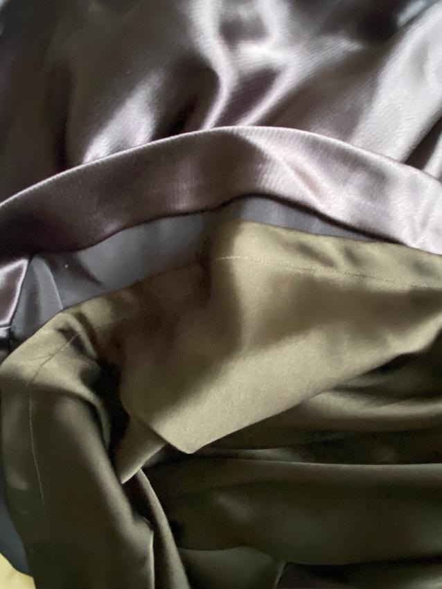 Deveaux Coco Satin Midi Dress