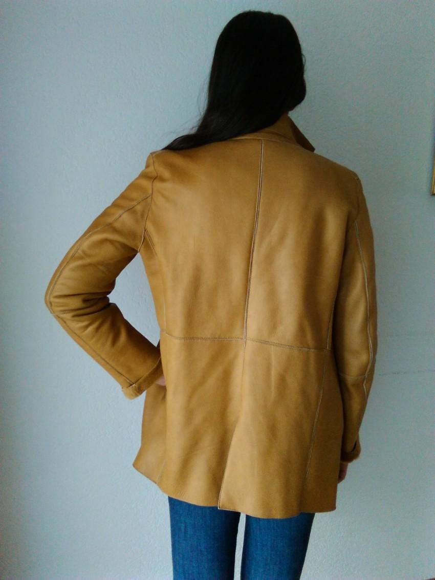Burberry Faraday Double-breasted coat in shearling