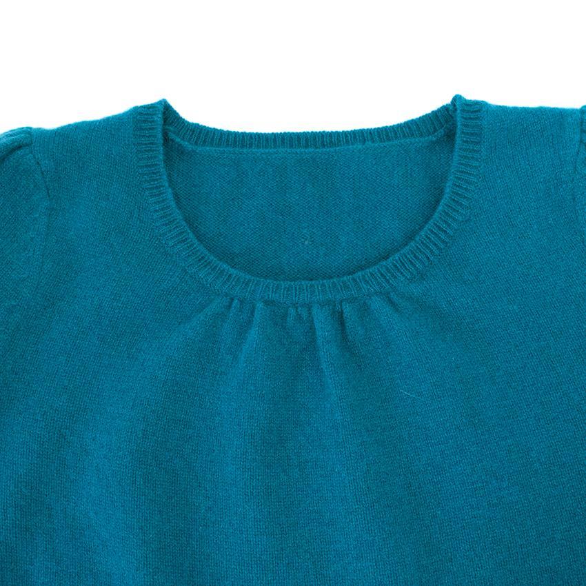 Marie Chantel girl's petrol blue jumper