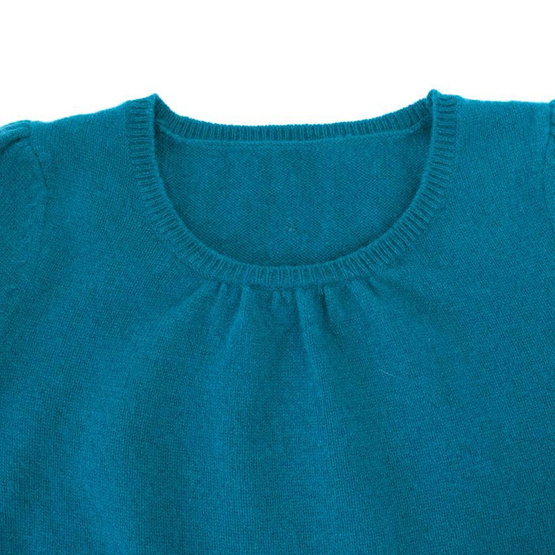 Marie Chantel girl's petrol blue jumper