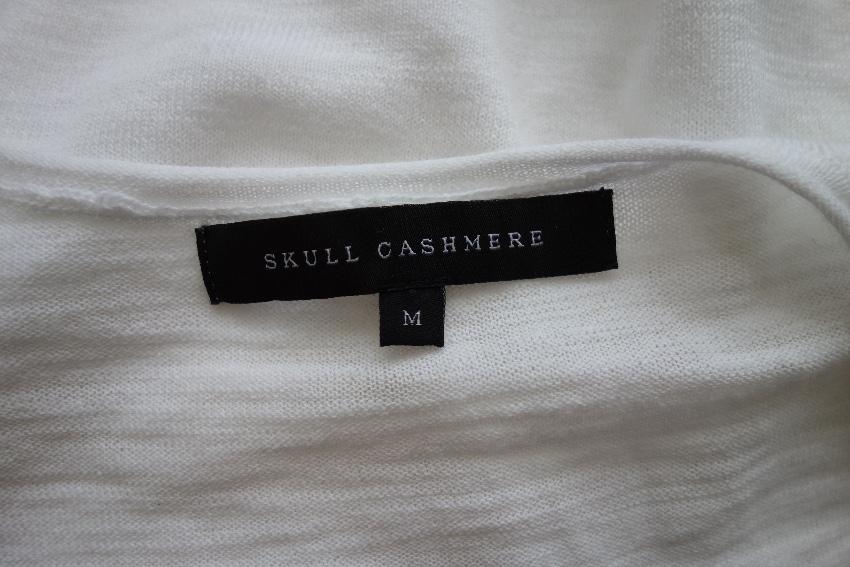 360 Cashmere Skull Print Top