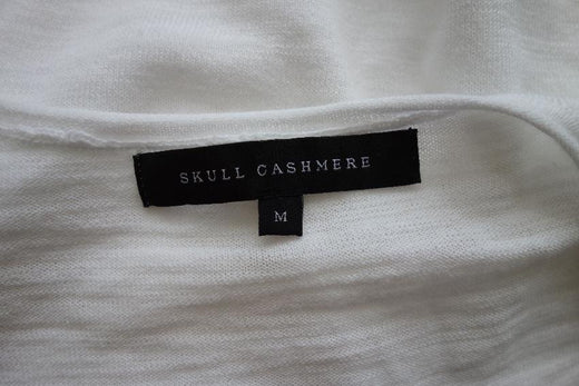 360 Cashmere Skull Print Top