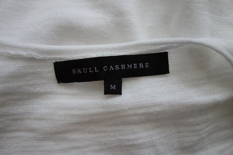 360 Cashmere Skull Print Top