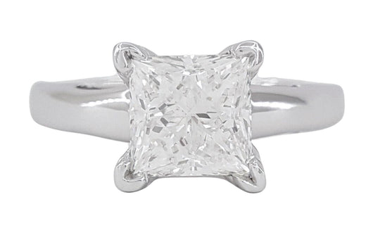 Verde 2ct IGI Certified Lab-grown Solitaire Princess Cut Diamond Ring