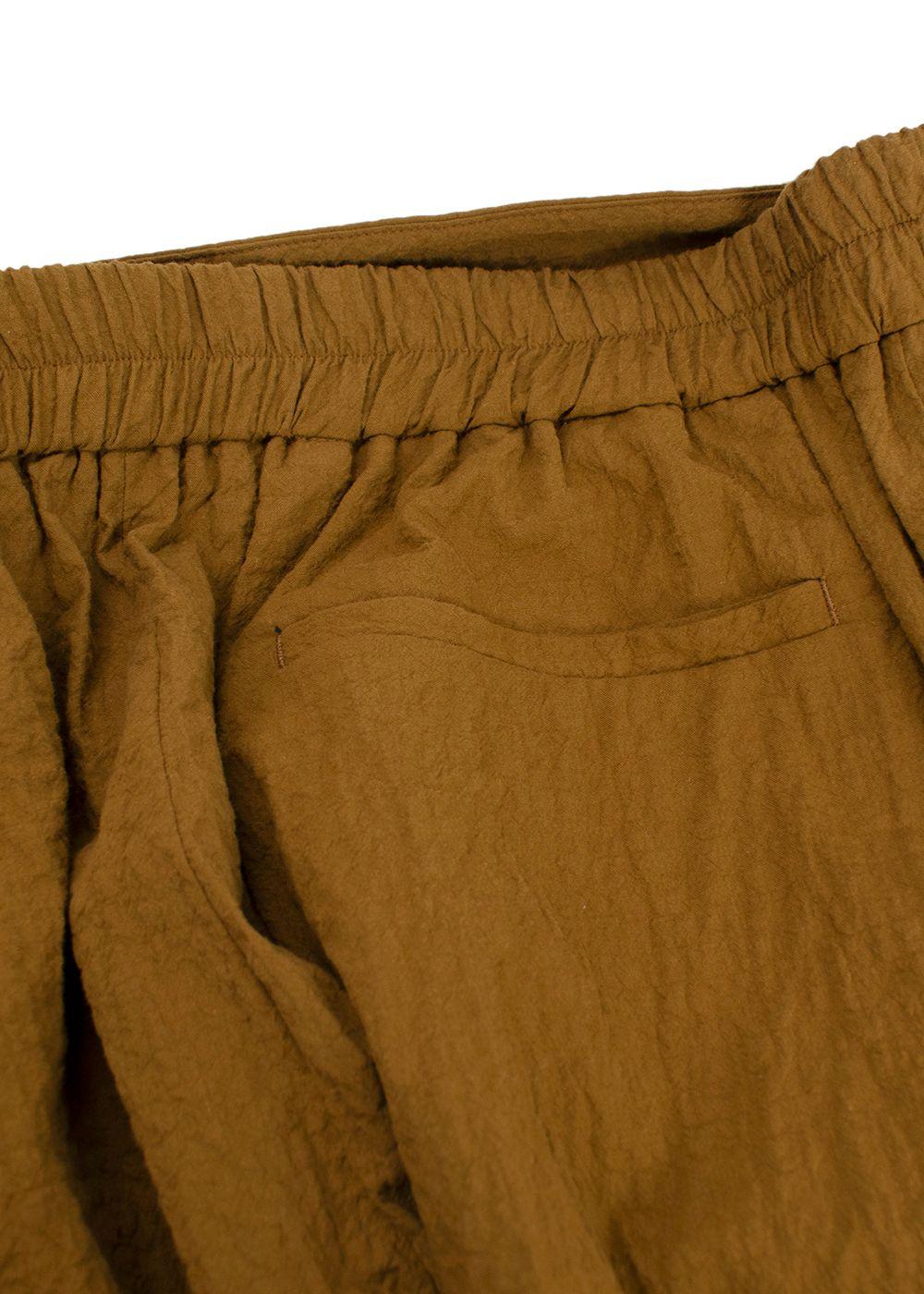 Momoni Mustard Linen Idaho Pants