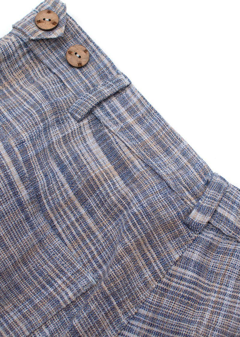 SMR Days Blue Cotton Carpenter Trousers