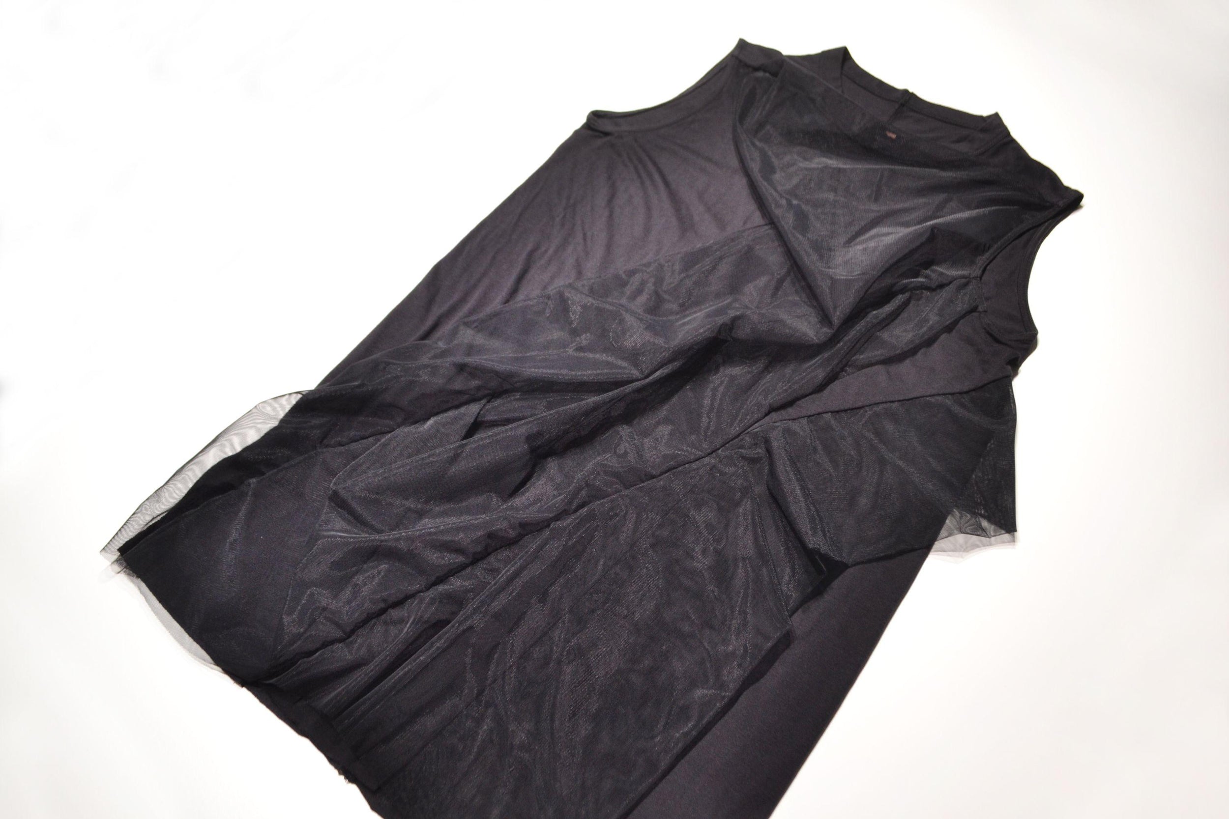 Rick Owens Black Lilies Tank Top