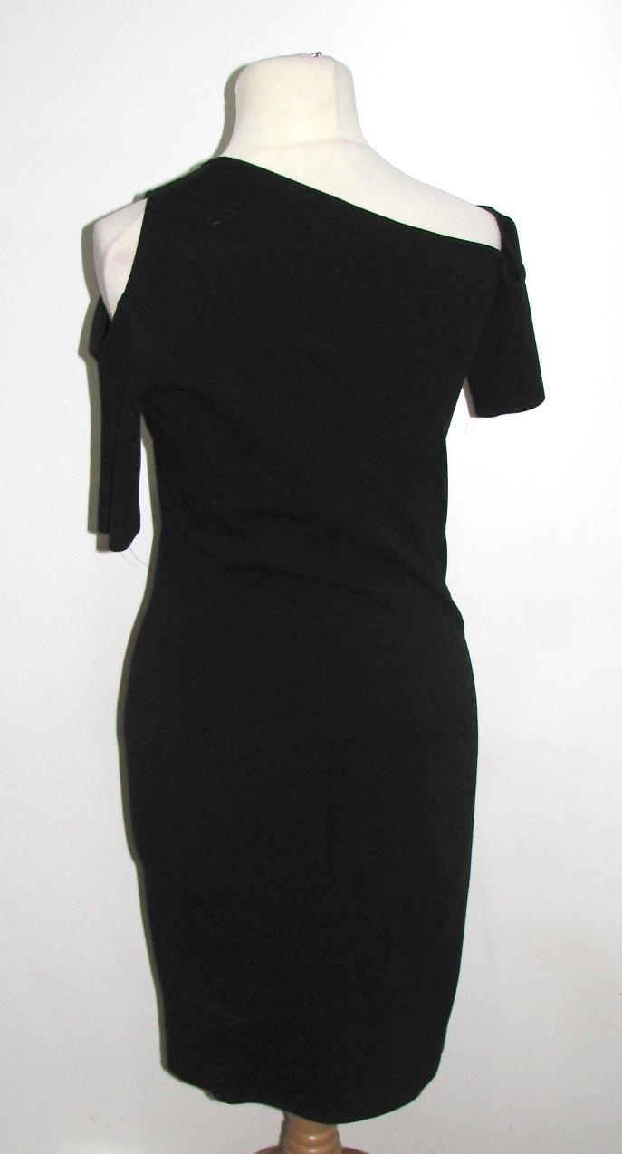 Helmut Lang shoulder bodycon dress