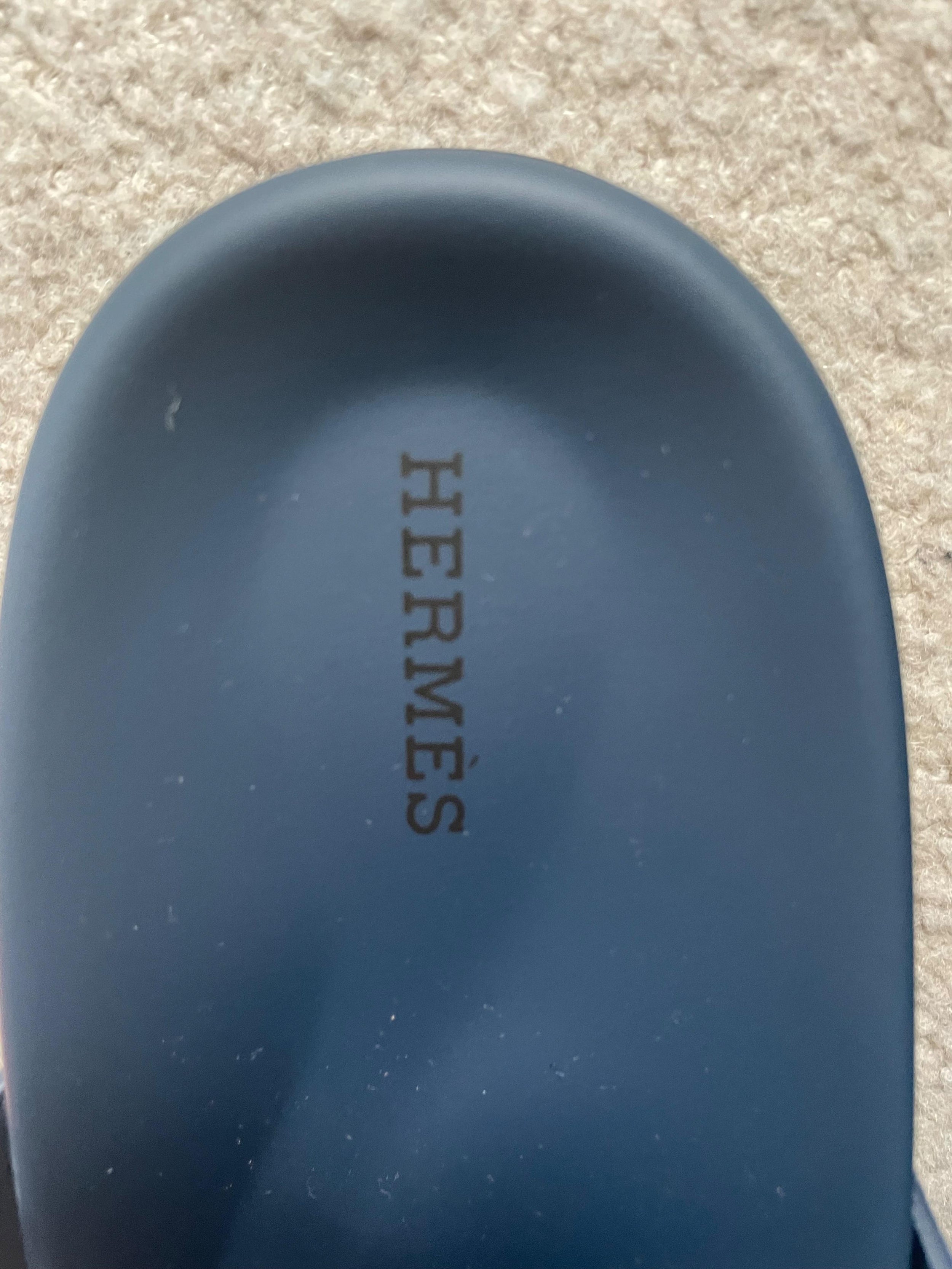 Hermes Blue Celeste Chypre Sandals