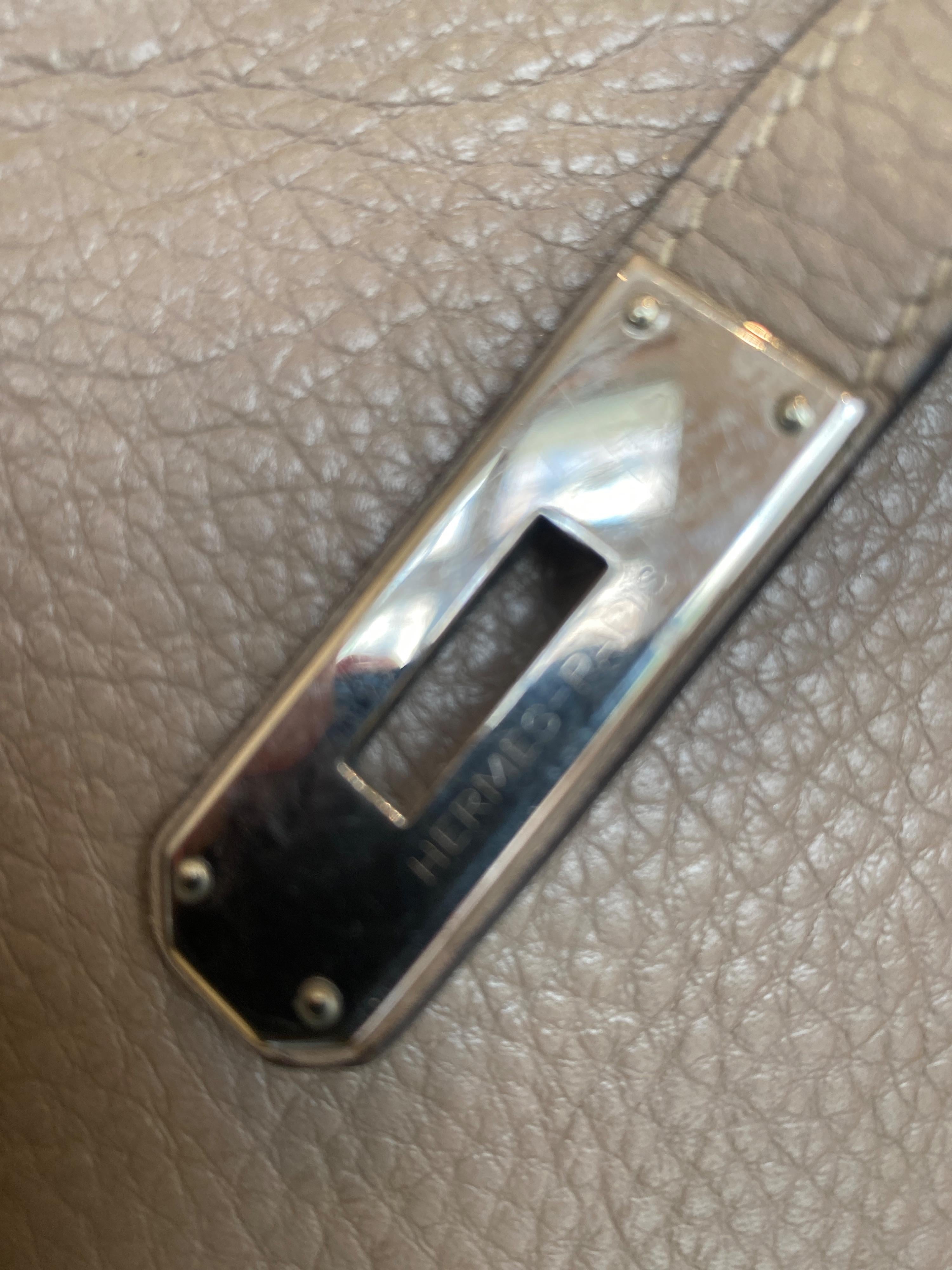 Clemence Leather Kelly 35 PHW