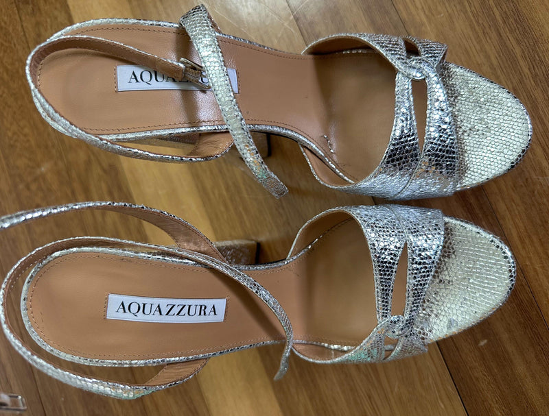 Silver Sinner 140 Sandals