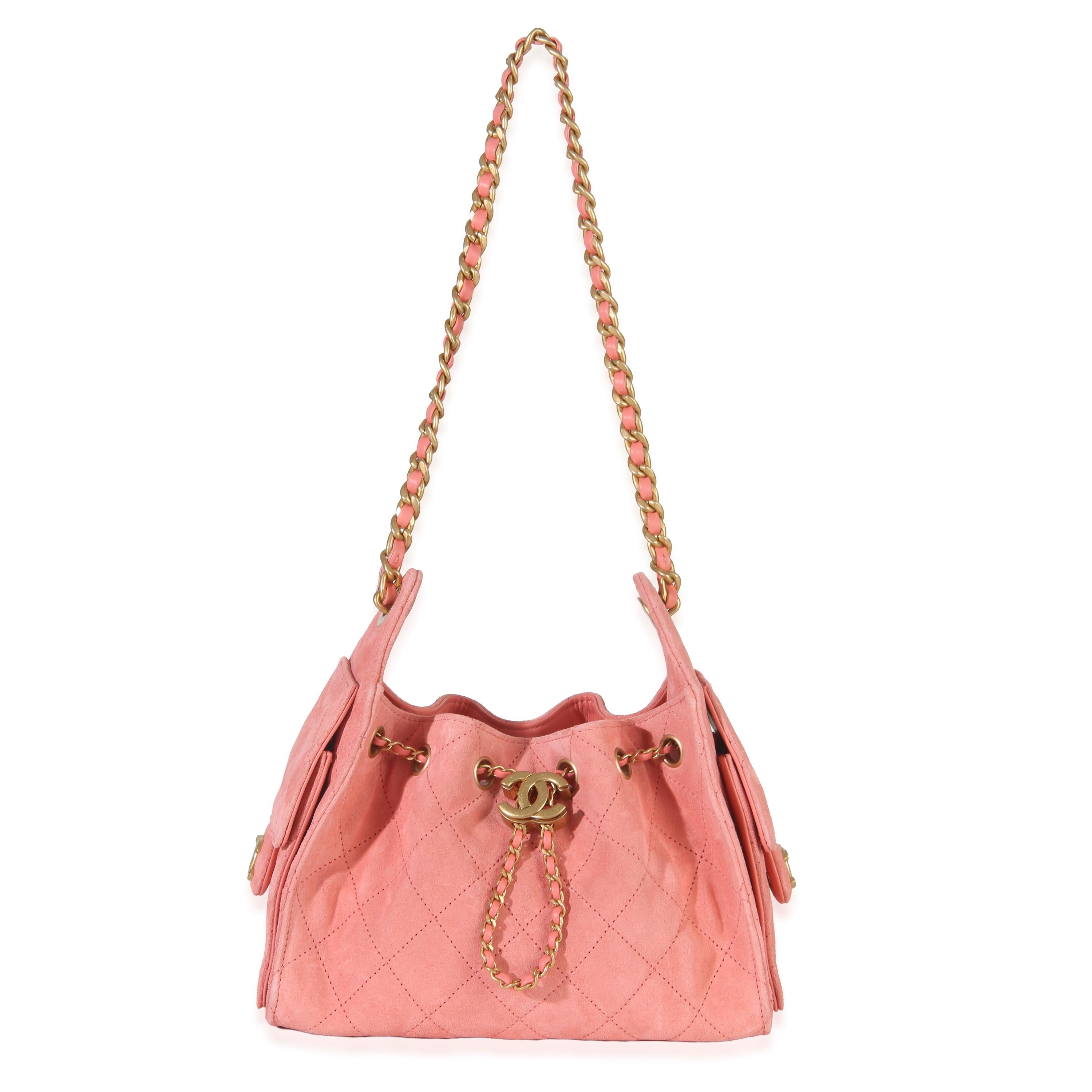 Chanel  Suede Mini Chanel 25 Hobo