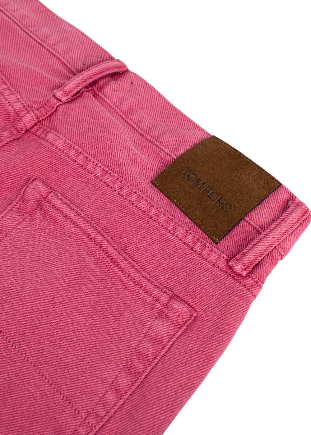 Tom Ford Pink Denim Slim Fit Jeans