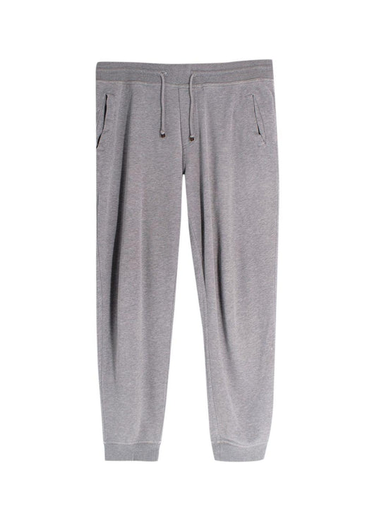 Brunello Cucinelli Grey Cuffed Sweatpants
