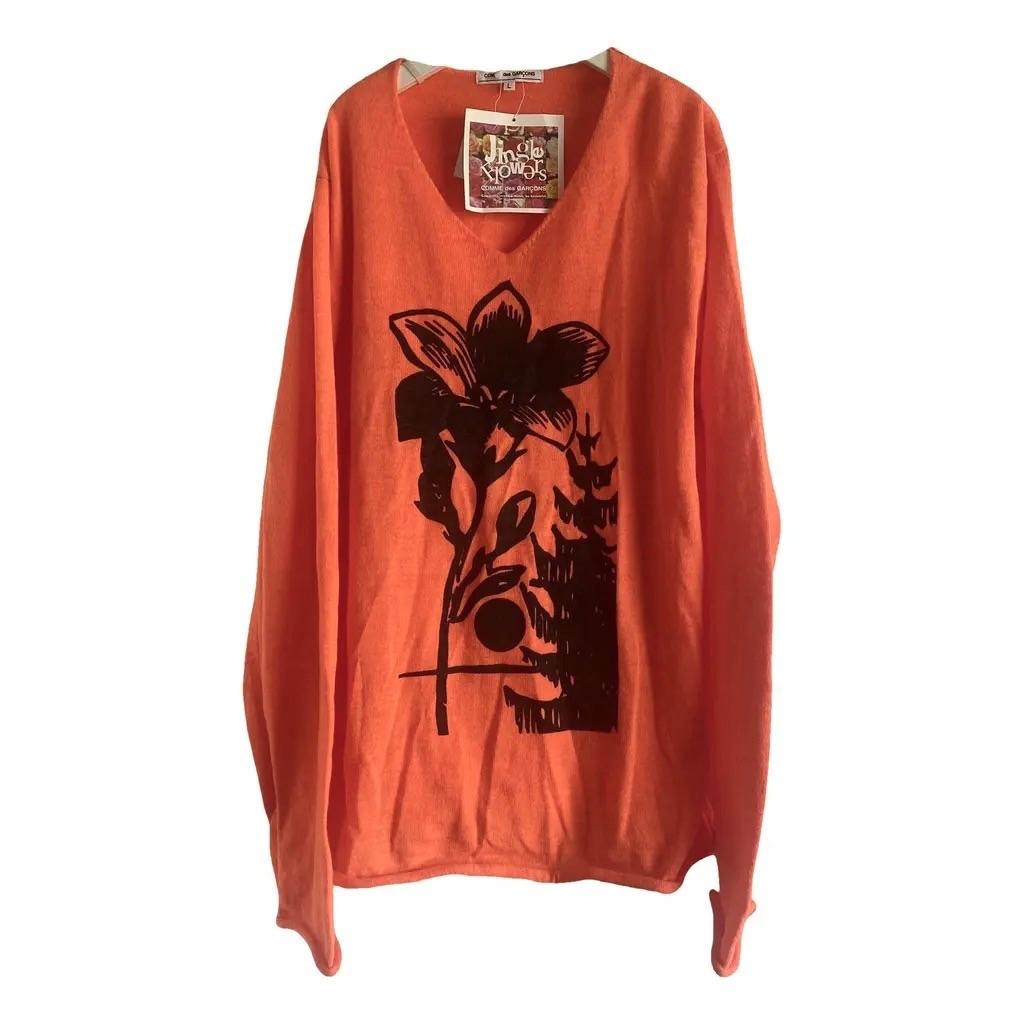 Comme Des Garcons Jingle Flowers Jumper