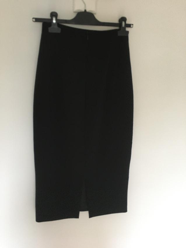 Joseph Black High Waisted Skirt