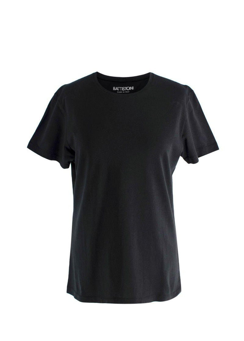 Battistoni Black Basic T-shirt
