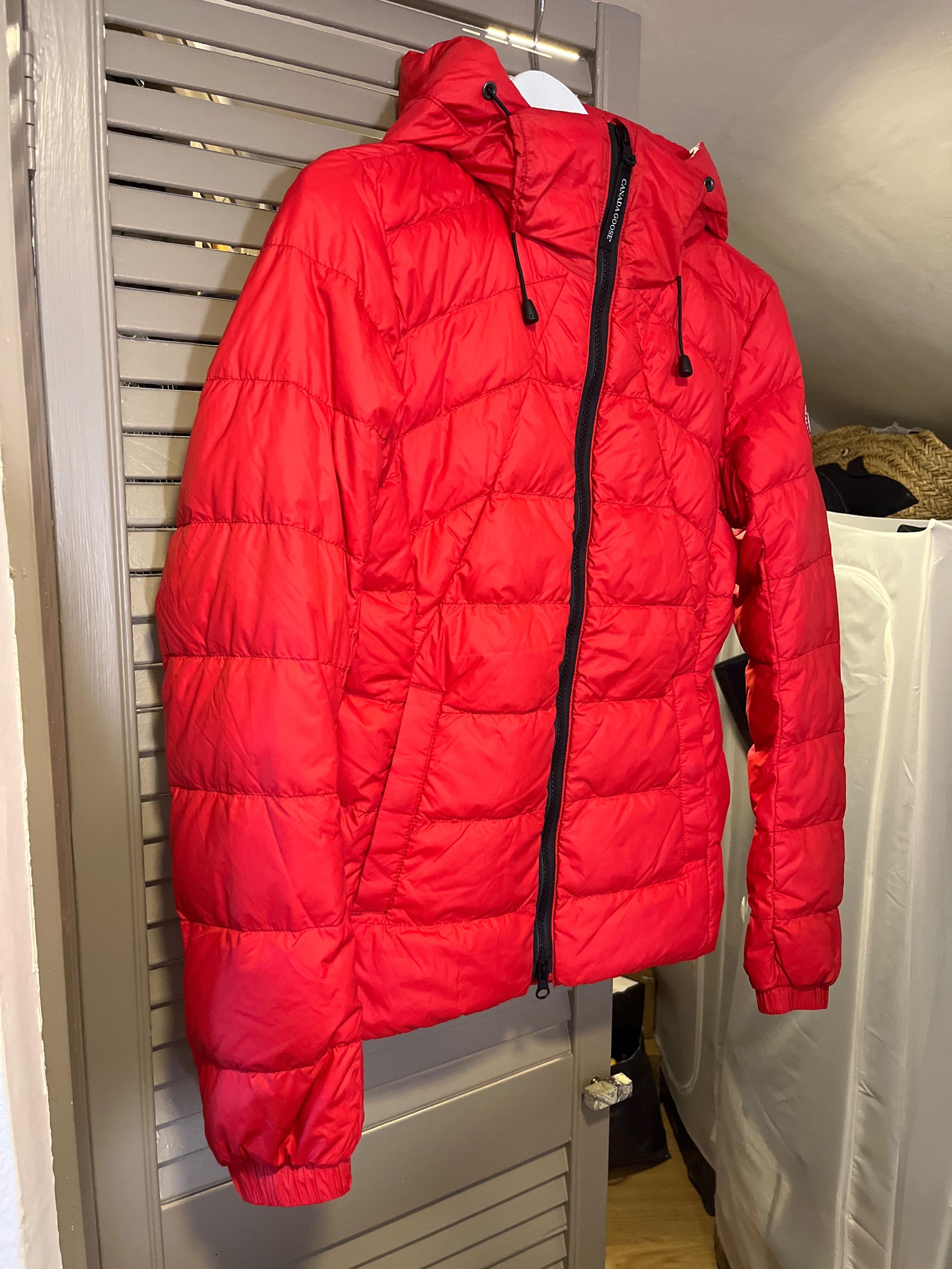 Canada Goose Red Abbot Puffer Coat