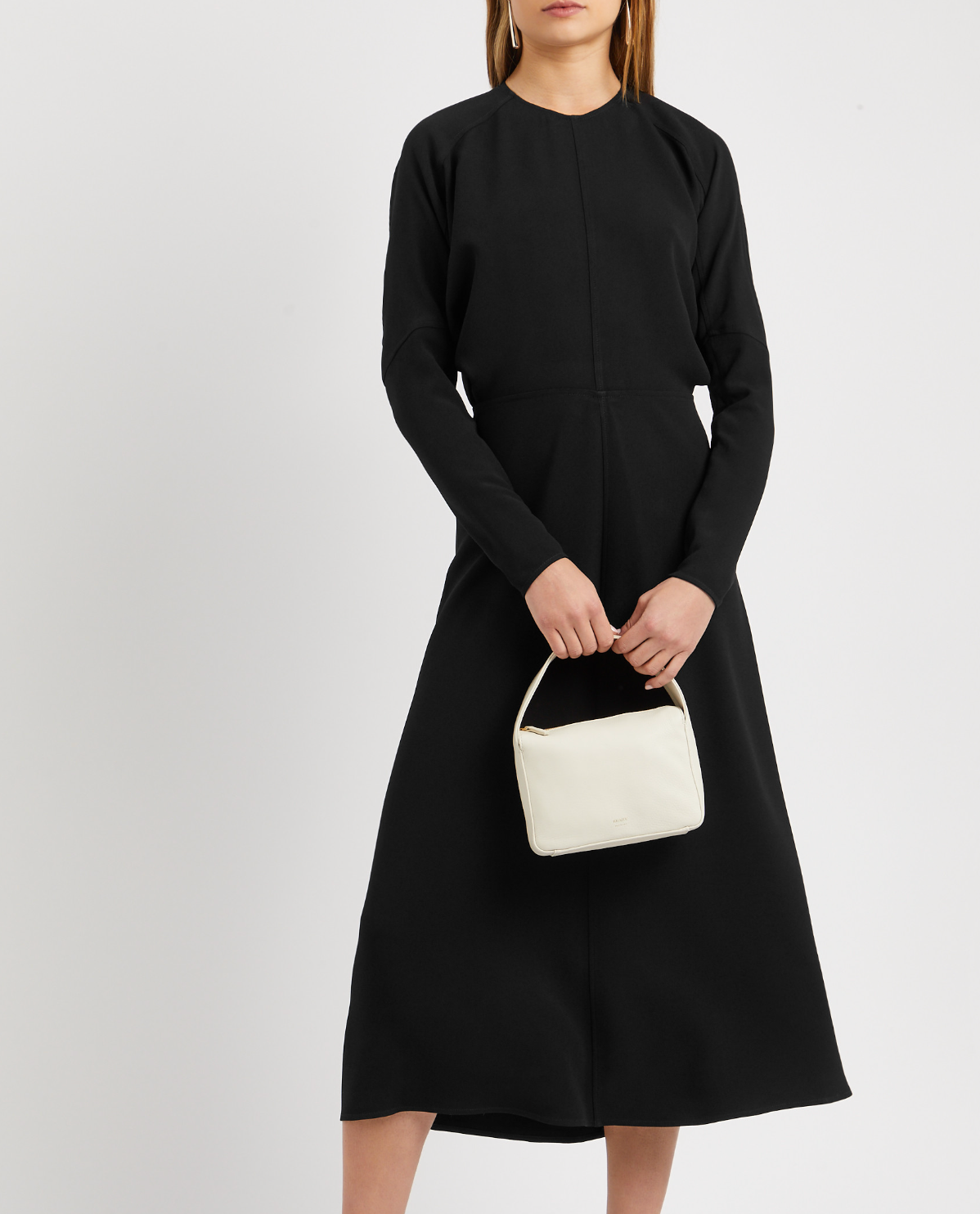 Victoria Beckham Panelled Midi Dress
