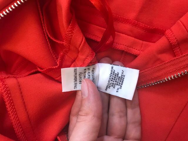 Diane Von Furstenberg Orange Sleeveless Dress