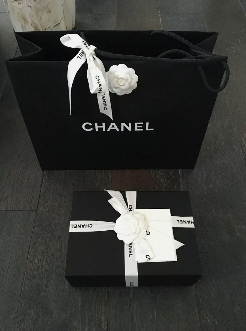 Chanel Nano Denim Shopping Bag