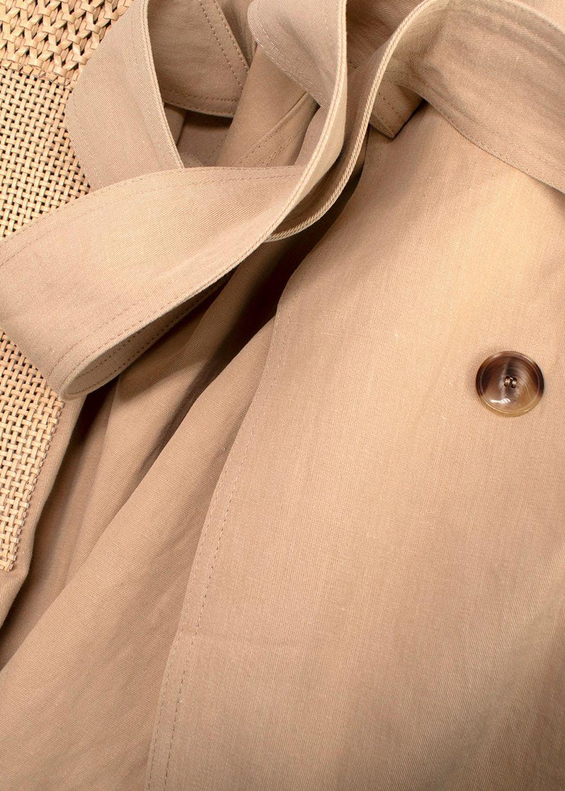 Nanushka Sand Alex Trench Coat