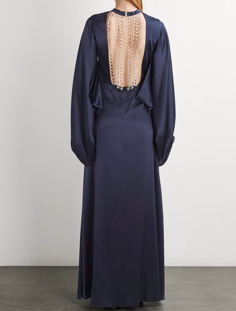 E.Stott Silk-Crystal Cleo Gown