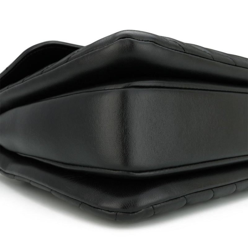 Chanel Black Chevron Trendy Top Handle Bag