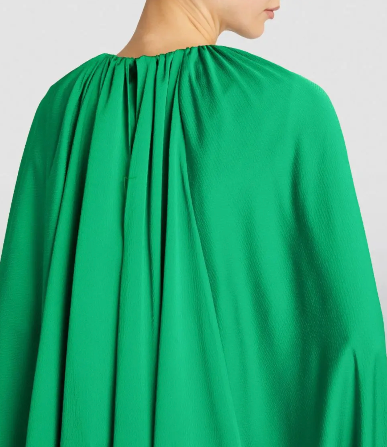 Edeline Lee Mercury Cape Gown