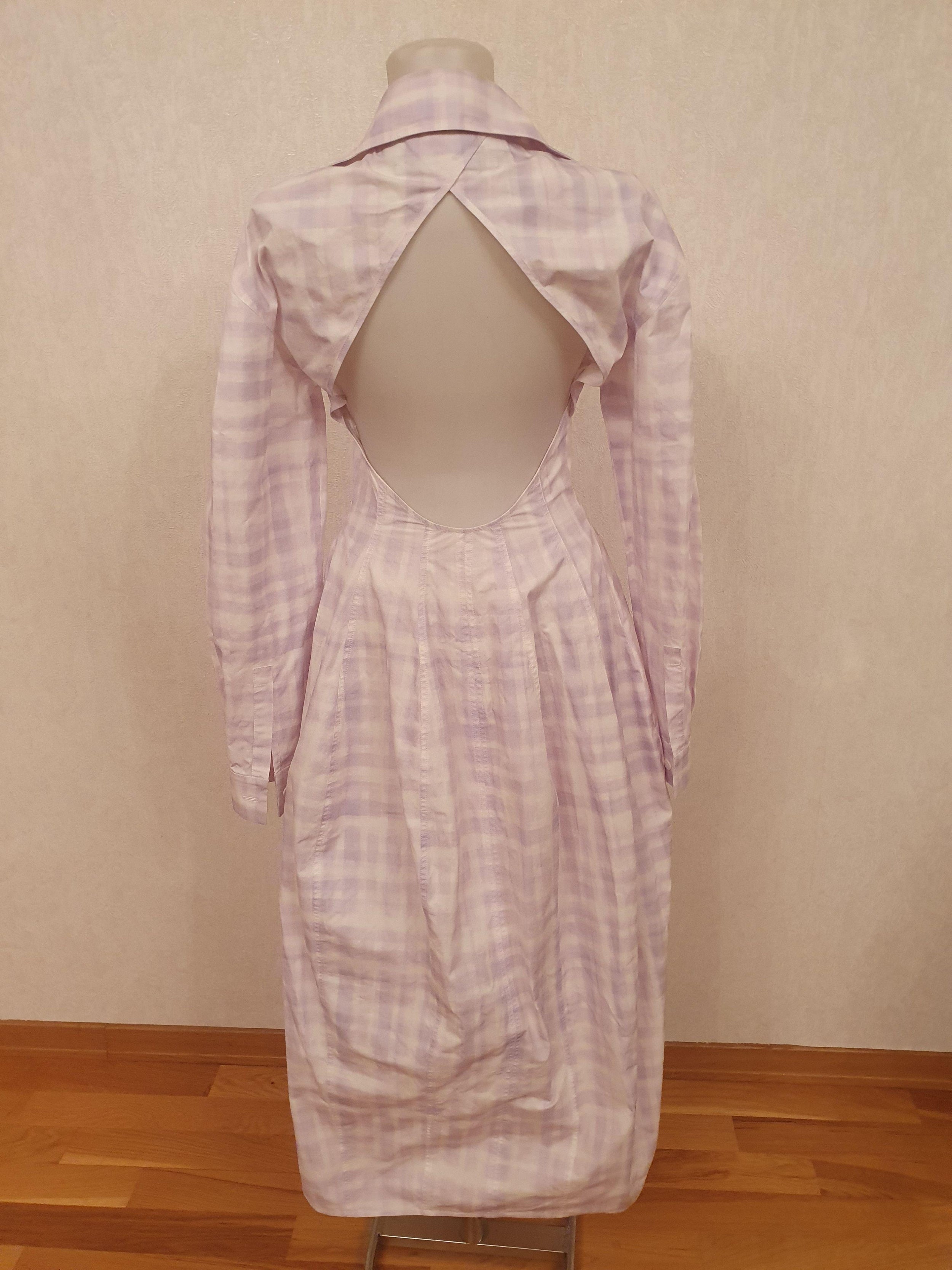 Pink gingham Le Coup De Soleil Valensole shirt dress