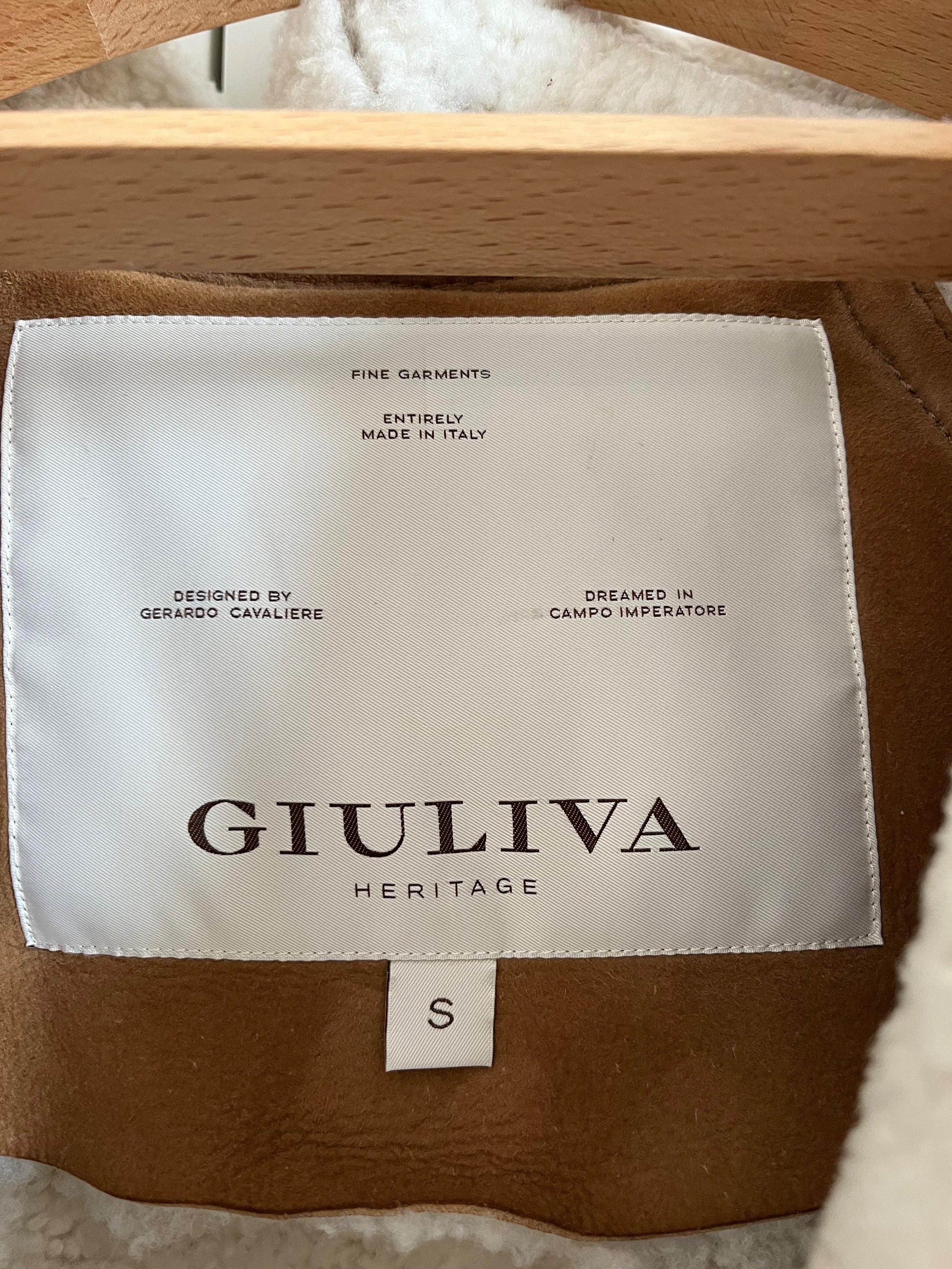 Shearling Honey Rosella Coat