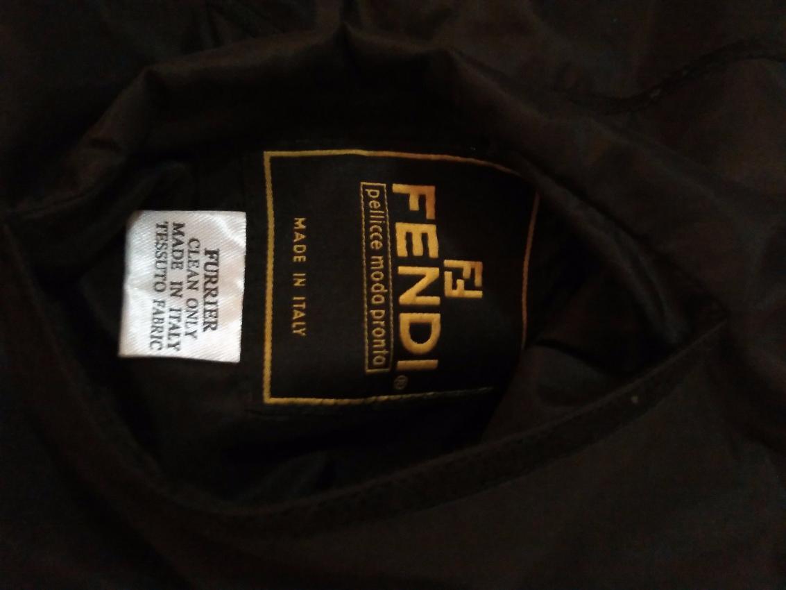 Fendi wild Mink Reversible Fur coat