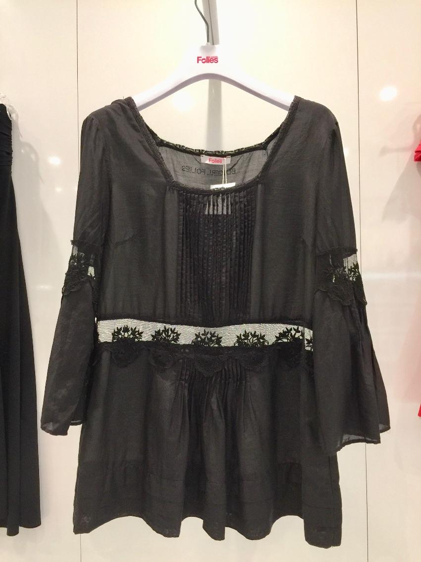 Blumarine Black Silk Tunic