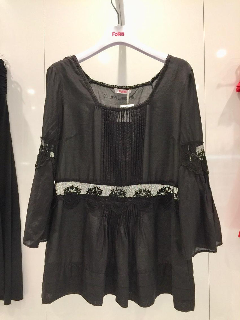 Blumarine Black Silk Tunic
