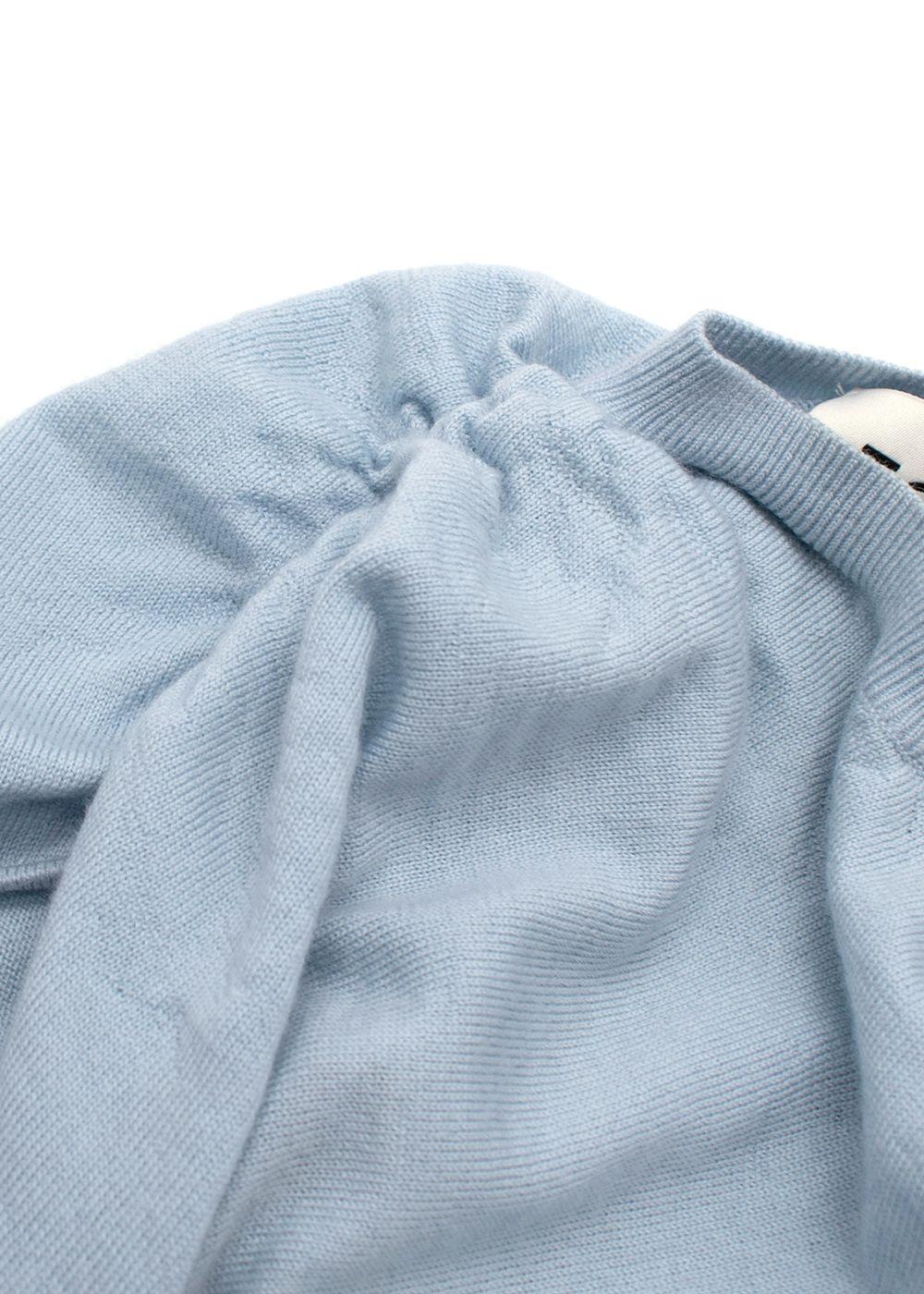 Tove Soft Blue Wool 'Vita' Sleeveless Knit