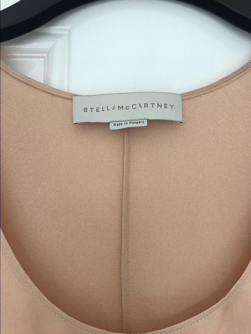 Stella McCartney Nude Silk Dress