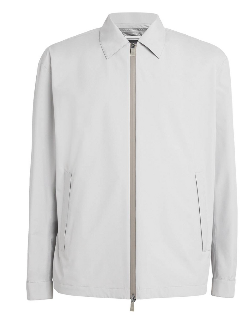 Herno Zip-Up Shirt Jacket