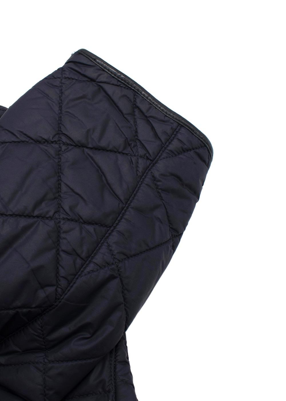 Dunhill Navy Quilted Jacket