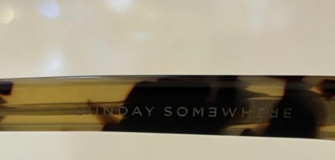 Sunday Somewhere Faux Tortoise Print Sunglasses