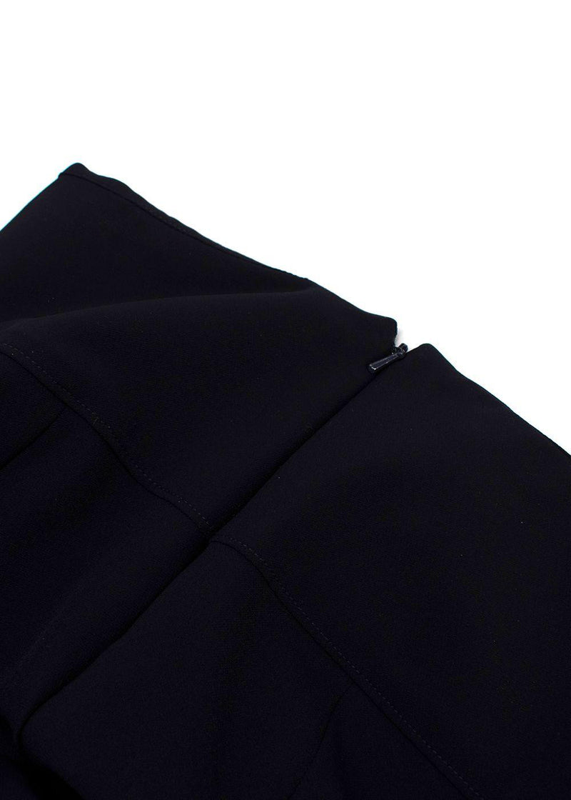 Veronica Beard Navy Cropped Leggings